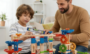 Image showing marble run