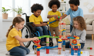 Image showing marble run