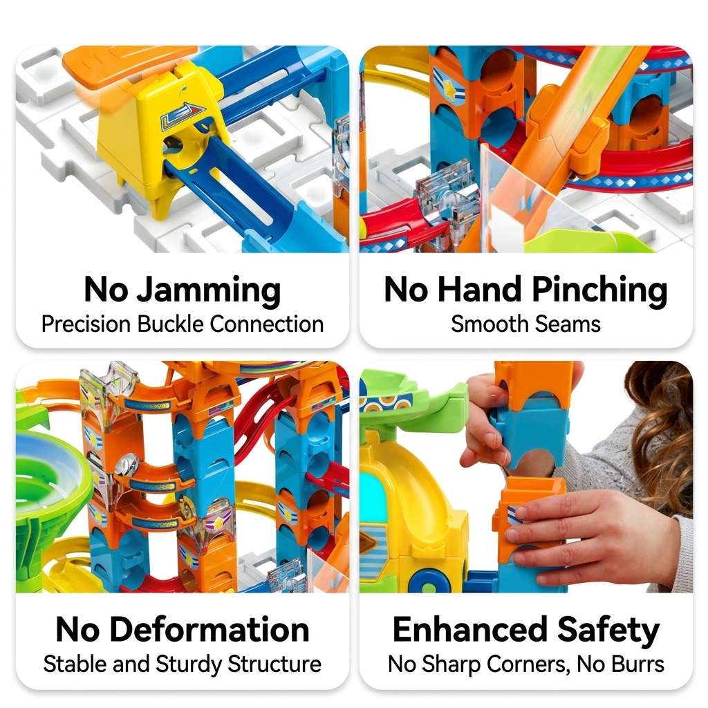 Explorer Marble Run Track Adventure Set for Kids Ages 4-6