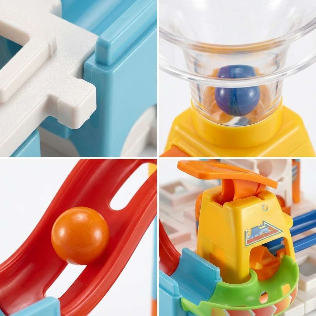 Explorer Marble Run Track Adventure Set for Kids Ages 4-6